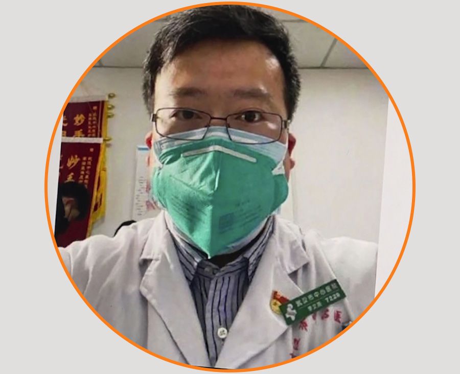 Portrait von Li Wenliang