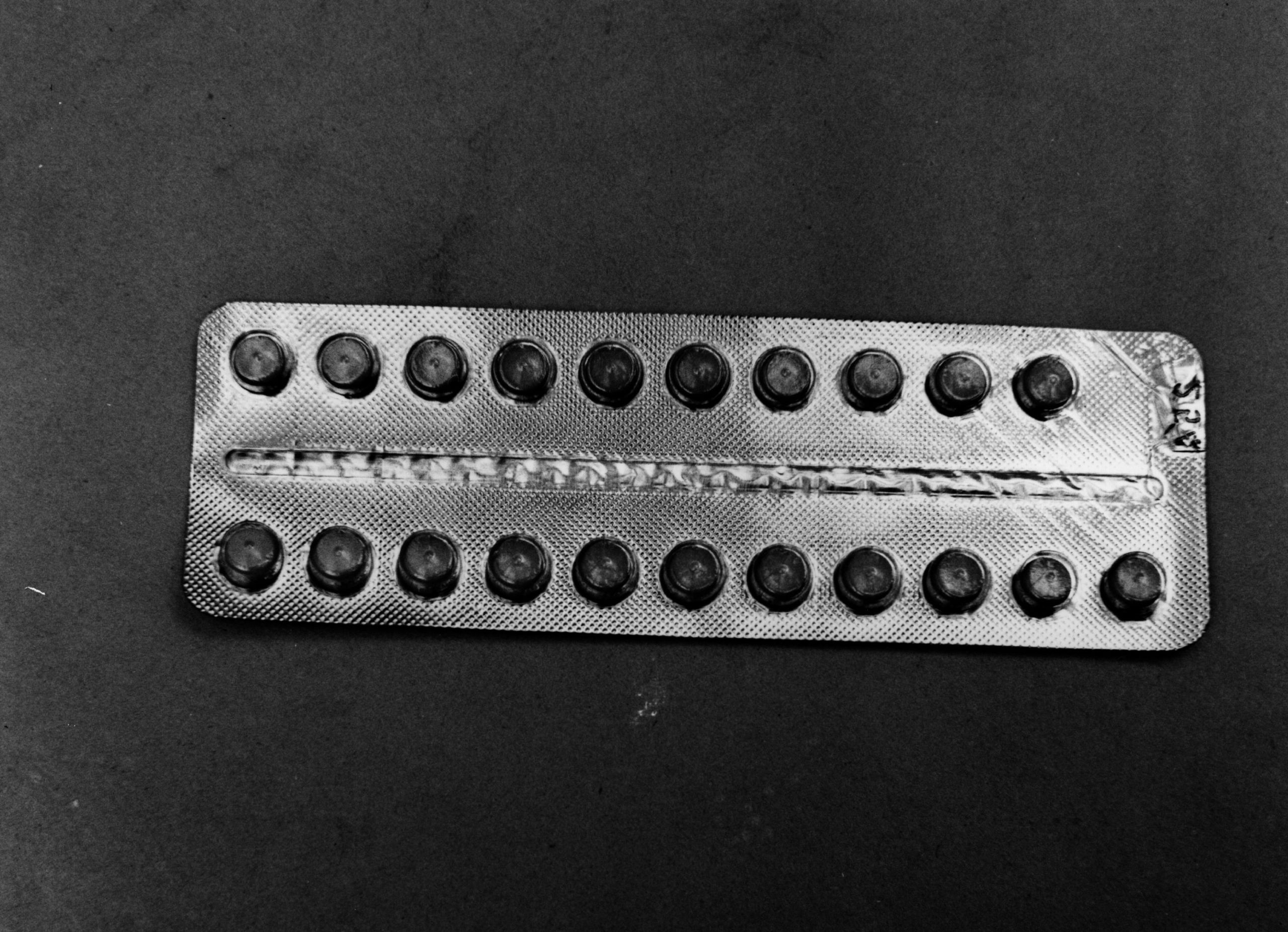 Pillenpackung unbeschriftet